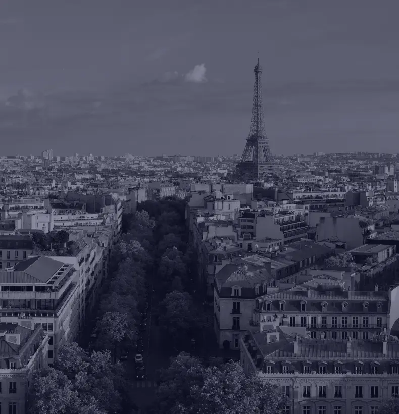Prise de vue aérienne de la Tour Eiffel Paris